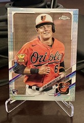 2021 Topps Chrome #63 Ryan Mountcastle Prism RC Baltimore Orioles